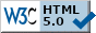 HTML 5.0 ist valide! validHTML